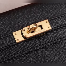 Hermès (золотая и серебряная застежка) Kelly Mini 19 см второго п