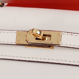 Hermes (золотая и серебряная застежка) Kelly Mini 19 см второго п