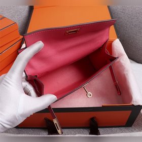 Hermes Kelly Mini First Generation с обновленным отпечатком ладон