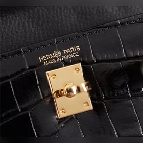 Hermes второе поколение с крокодиловым узором, идеальная форма, м