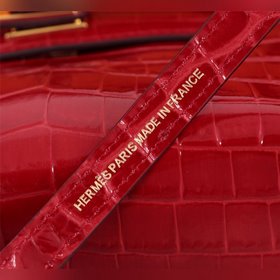 Hermes второе поколение с крокодиловым узором, идеальная форма, м