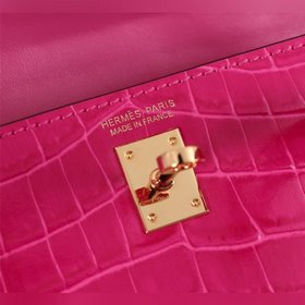 Hermes второе поколение с крокодиловым узором, идеальная форма, м