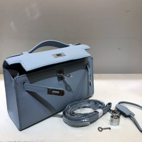 Hermès Новая модель Kelly 22, импортная кожа с отпечатками ладоне
