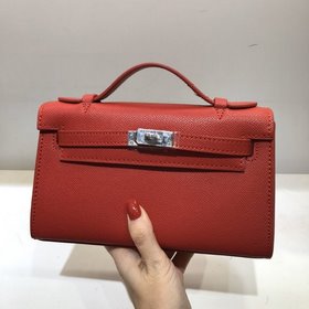 Hermès Новая модель Kelly Импортная кожа с отпечатками ладоней, 