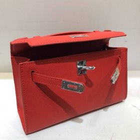 Hermès Новая модель Kelly Импортная кожа с отпечатками ладоней, 