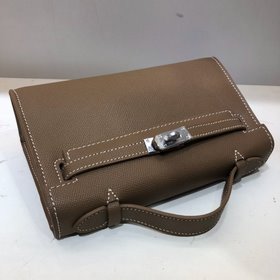 Hermès Новая модель Kelly &nbsp;Импортная кожа с отпечатками
