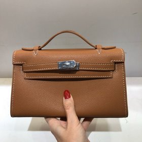 Hermès Новая модель Kelly Импортная кожа с отпечатками ладоней, 