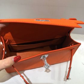 Hermès Новая модель Kelly &nbsp; Импортная кожа с отпечатками