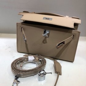 Hermès Новая модель Kelly &nbsp;Импортная кожа с отпечатками 