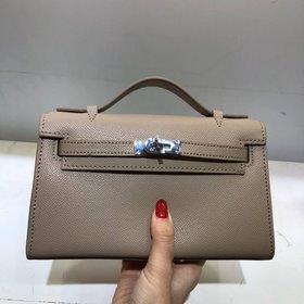 Hermès Новая модель Kelly &nbsp;Импортная кожа с отпечатками 