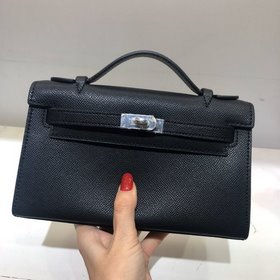 Hermès Новая модель Kelly &nbsp;Импортная кожа с отпечатками 