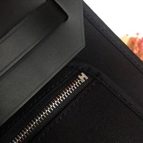 Hermès 31 см, черный (универсальная версия для мужчин и женщин, с