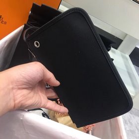 Hermès 31 см, черный (универсальная версия для мужчин и женщин, с