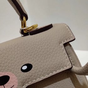 Hermès Константа с изображением веселого медвежонка от известног
