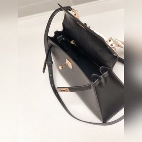 Hermès Kelly 25 см, 28 см, кожа с отпечатками ладоней, золотая з