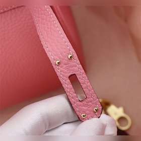 Hermès {Sakura Pink Gold Buckle} Сумка Kelly Princess Три размер