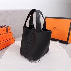 Hermès (черный) Корзинка для продуктов picotin 1 пакет, стильный