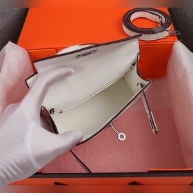 Hermès (золотая и серебряная застежка) Kelly Mini 2-го поколения