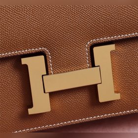 Hermès Constance Констас, сумка для стюардессы, кожа Epsom, засте