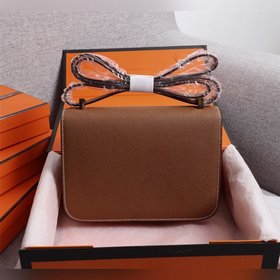 Hermès Constance Констас, сумка для стюардессы, кожа Epsom, засте