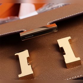 Hermès Constance Констас, сумка для стюардессы, кожа Epsom, засте