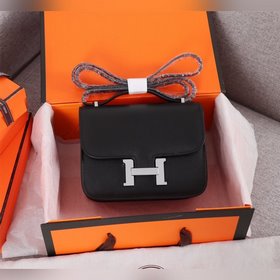Сумка Hermes Constance для стюардесс, кожа Epsom, застежка из чис