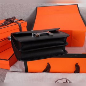 Сумка Hermes Constance для стюардесс, кожа Epsom, застежка из чис