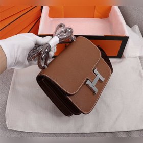 Сумка Hermes Constance для стюардесс, кожа Epsom, застежка из чис