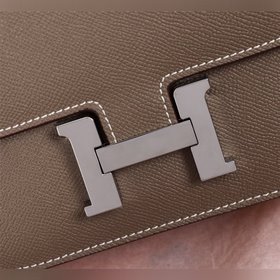 Сумка Hermes Constance для стюардесс, кожа Epsom, застежка из чис
