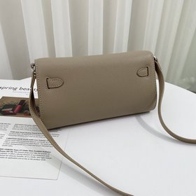 Hermès в подарочной коробке Двусторонняя сумка Kelly с кошельком 