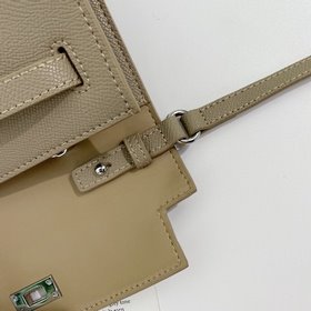 Hermès в подарочной коробке Двусторонняя сумка Kelly с кошельком 