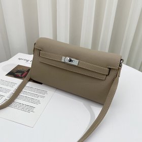 Hermès в подарочной коробке Двусторонняя сумка Kelly с кошельком 
