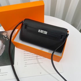 Hermès в подарочной коробке Двусторонняя сумка Kelly с кошельком