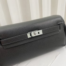 Hermès в подарочной коробке Двусторонняя сумка Kelly с кошельком