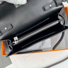 Hermès в подарочной коробке Двусторонняя сумка Kelly с кошельком