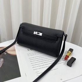 Hermès в подарочной коробке Двусторонняя сумка Kelly с кошельком