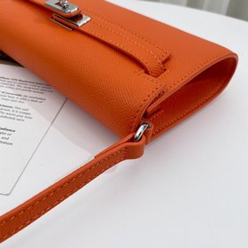 Hermès в подарочной коробке Двусторонняя сумка Kelly с кошельком