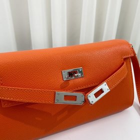 Hermès в подарочной коробке Двусторонняя сумка Kelly с кошельком