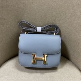 Hermès 【Сумка стюардессы Kang】 Кожа с текстурой ладони золотистым