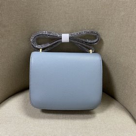 Hermès 【Сумка стюардессы Kang】 Кожа с текстурой ладони золотистым