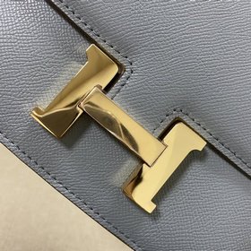 Hermès 【Сумка стюардессы Kang】 Кожа с текстурой ладони золотистым