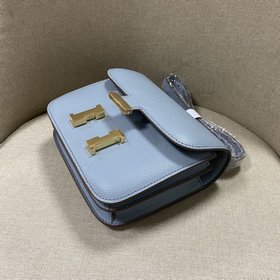 Hermès 【Сумка стюардессы Kang】 Кожа с текстурой ладони золотистым
