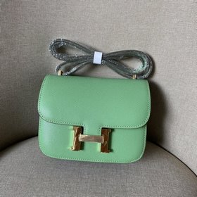Hermès 【Сумка с узором ладони】 Двухцветная кожа с отпечатками лад