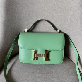Hermès 【Сумка с узором ладони】 Двухцветная кожа с отпечатками лад