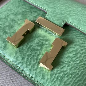 Hermès 【Сумка с узором ладони】 Двухцветная кожа с отпечатками лад