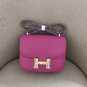 Hermès 【Сумка с отпечатком ладони】 Кожа с отпечатками ладони золо