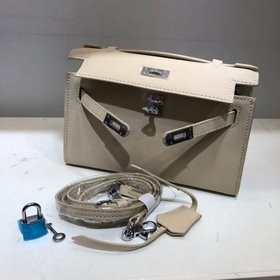 Hermès Новая модель Kelly Импортная кожа с отпечатками ладоней, о