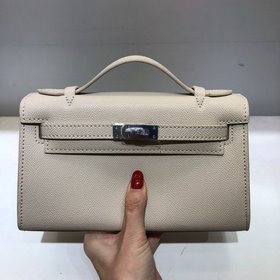 Hermès Новая модель Kelly Импортная кожа с отпечатками ладоней, о