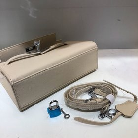 Hermès Новая модель Kelly Импортная кожа с отпечатками ладоней, о