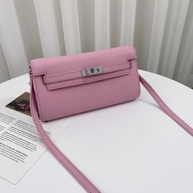 Hermès в подарочной коробке Двусторонняя сумка Kelly с кошельком